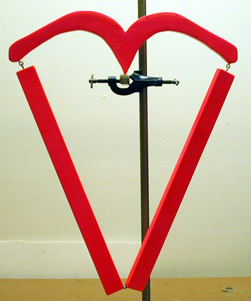 Center of Mass demo apparatus