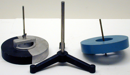 Maxwell's Tops, rod on a stand