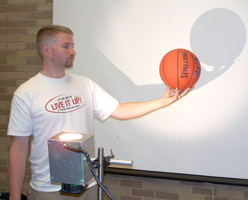 Point Source, Basketball, Shadow