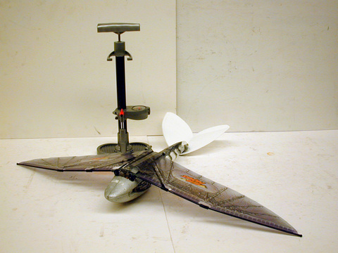 Ornithopter, air pump