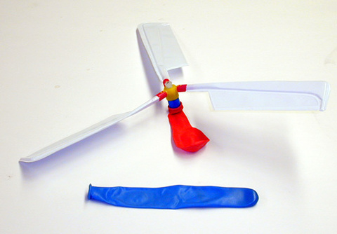 Balloon Helicopter, balloon