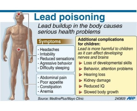 Lead Poisoning Health Effects