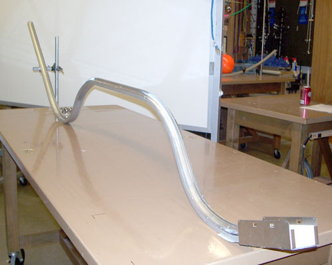 Gravity Rail with Hill, 1 inch Steel Ball Bearings