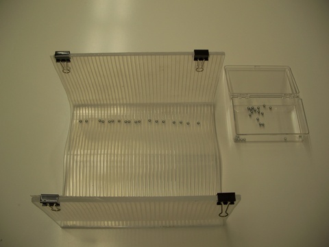 Gravity Rail with Hill, 1 inch Steel Ball Bearings