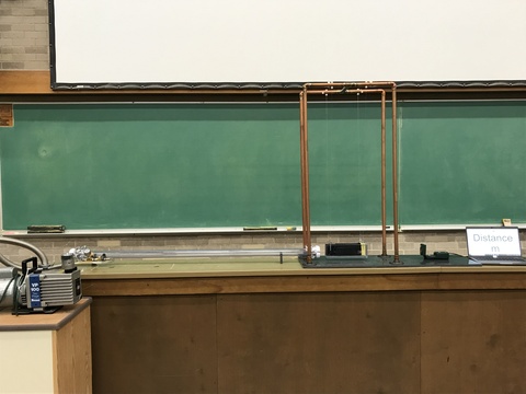 Ballistic Pendulum Demo Set up