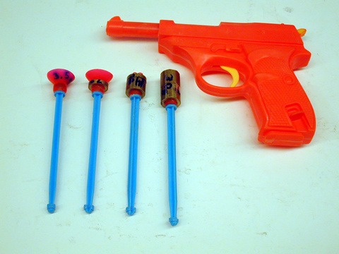 Dart Gun, Darts with masses