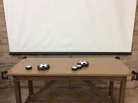 Air Table with Pucks
