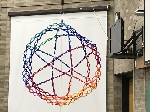 Large Hoberman Sphere