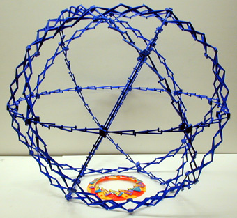 Hoberman Mega Sphere expanding