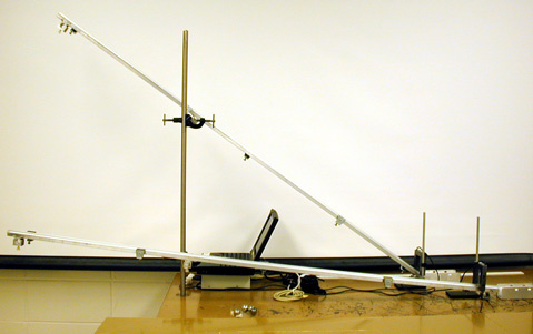 Set up for Ball & Incline Demos