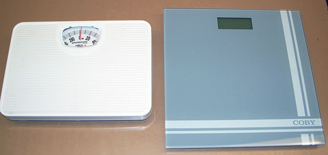 bathroom scales