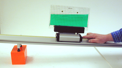 Pasco Dynamics Cart and Track, Liquid Accelerometer, Acceleration Pulley System