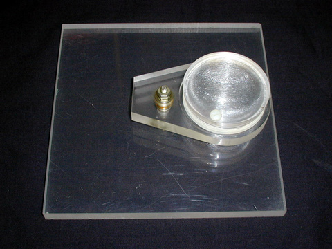 accelerometer made for use on the overhead projector