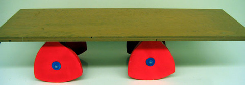 Non-Circular Wheels and Board