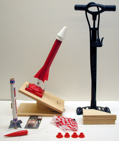 Air Powered Rocket, Rocket with Solid Fuel Engines