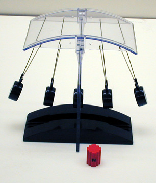 Magnetic Newton's Cradle