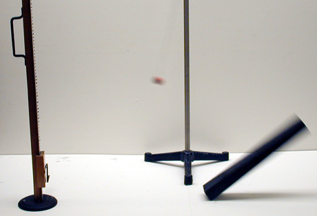 Sad-Happy Ball Combo on Bifilar Support