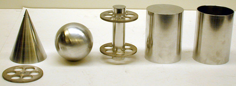  hoop, cylinder, ball, cone, and center concentrated