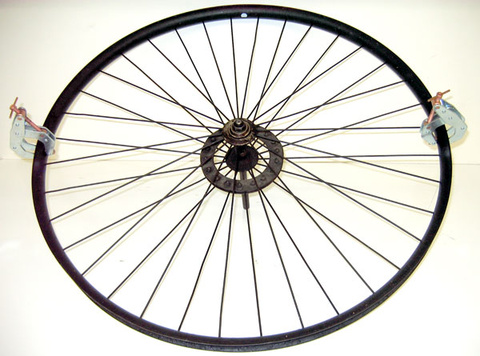 Bicycle wheel without tire
