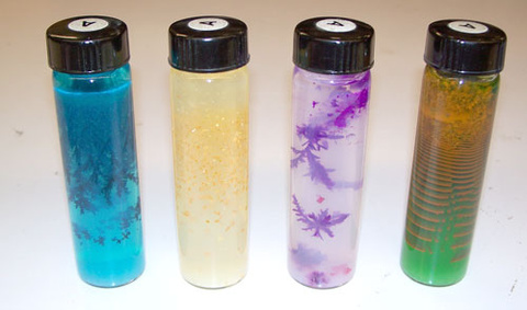 Crystals in Gel Matrix