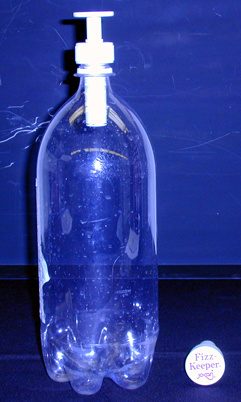 Bottle with a Fizz Keeper
