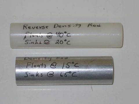 Density Rod and Reverse Density Rod 