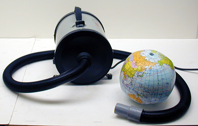 Vacuum Blower and 9" beach ball