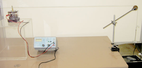 Set up for Melde's Experiment demo