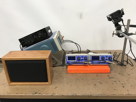 Set up for Oscilloscope demo