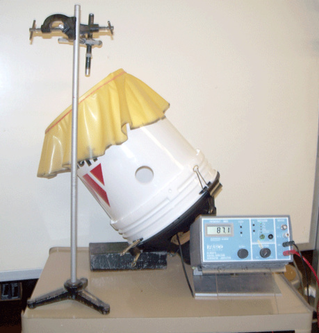 Set up for Ear Drum Model