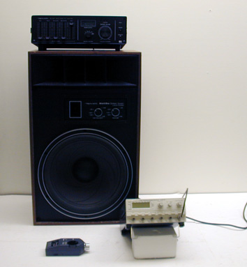 Decibel Meter, Speaker, Amplifier, and Wave Generator