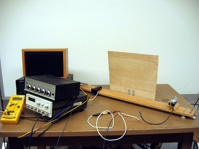 Set up for Electromagnetically Driven Strings demo