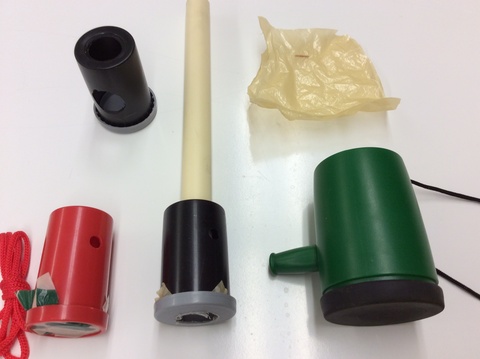 Set up for Variable Pitch Whistles demo