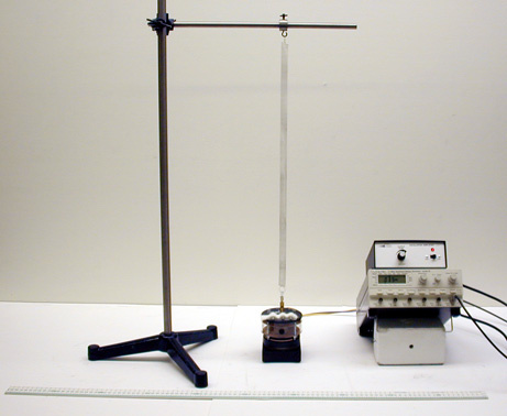 Spring, Mechanical Oscillator, Oscillator Amplifier, and Wave Generator