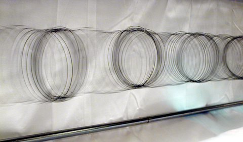 Hanging Slinky Apparatus