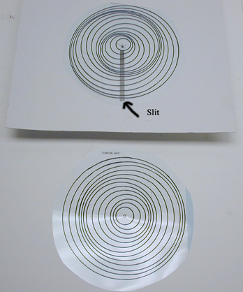 Overhead Crova's disk assembly