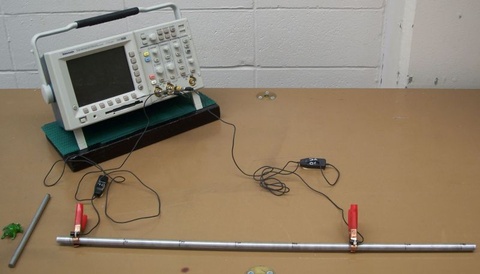 Set up for Speed of Sound in Air demo