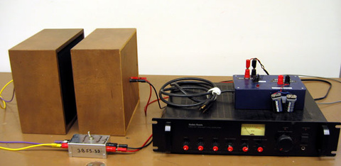 Amplifier, Wave Generator, and Speakers