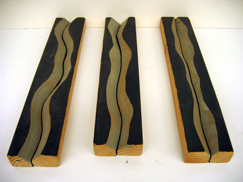 Wooden Record Groove simulations