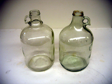 1 gallon glass jugs