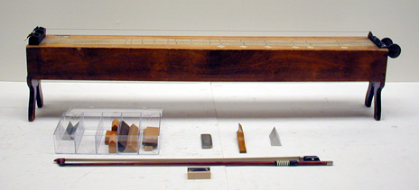 Sonometer, Picks & bridges, Violin bow and Acc. demo
