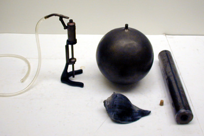 Brass Helmholtz Resonator, Sea Shell