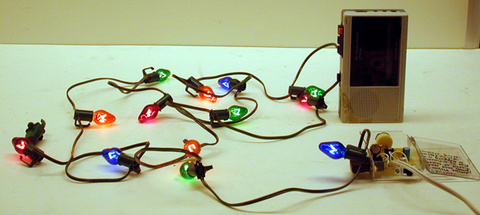Christmas Lights and Sound Color Organ Kit