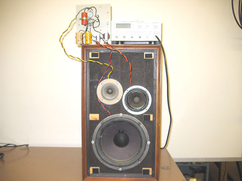 Set up for High - Mid - Low Pass Filter/Crossover demo