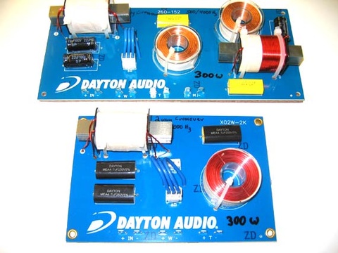 Close up of High - Mid - Low Pass Filter/Crossover demo