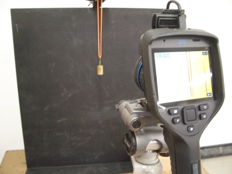 IR Camera and Mass with Rubber Bands 