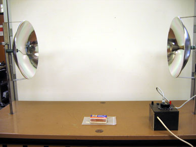 Set up for Light the Match demo