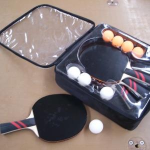 Ping Pong Paddle and Ball