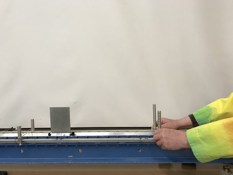  Tilted Air Track and Gliders.