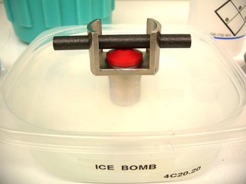 Cast Iron Rods and Shallow Plastic Container